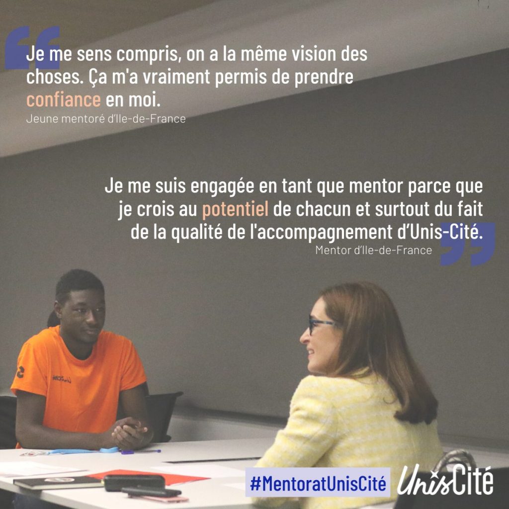 Engagement mentorat chez Unis-cité