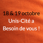 18 & 19 octobre : Unis-Cité recherche 30 bénévoles d’un jour !