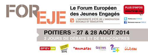 Communiqué : FOREJE 2014 : Rendez-vous les 27 et 28 août à l’université de Poitiers !