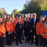 Jeudi 23 octobre 2014 : 28 volontaires et anciens volontaires de l’association Unis-Cité , engagés auprès des personnes âgées, ont reçu la visite de Monsieur Patrick Kanner, Ministre de la Ville, de la Jeunesse et des Sports, à Angoulême.