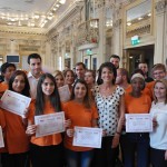 Les volontaires niçois ont reçu leurs attestations de fin de service civique!