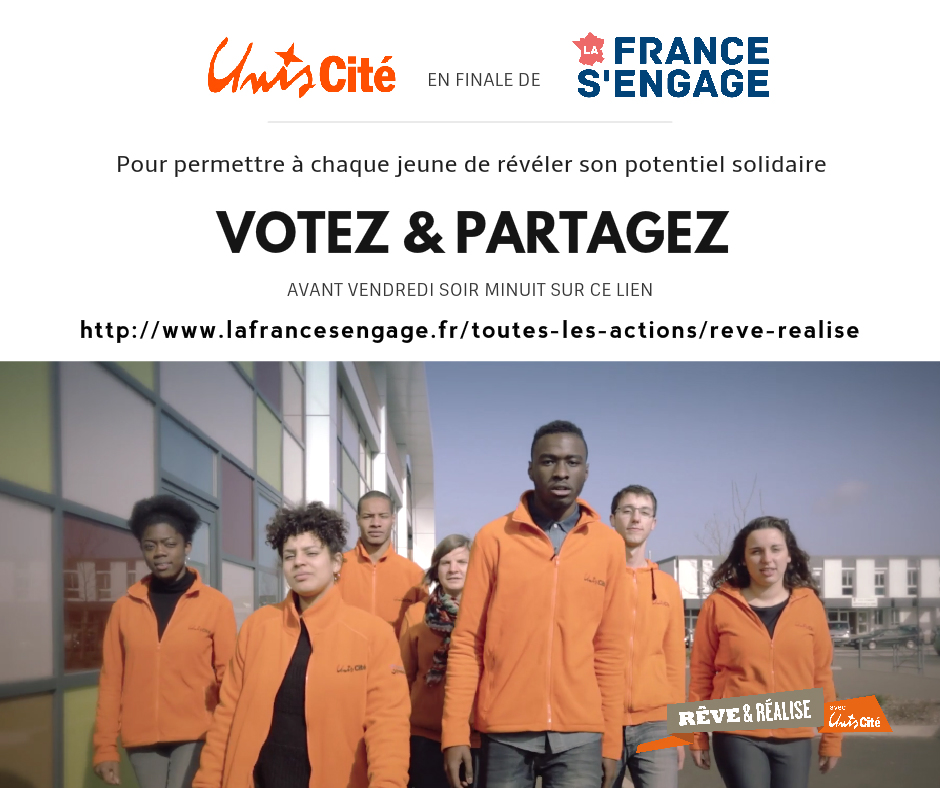 5 jours pour soutenir Unis-Cité en 5 clics !