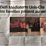 Défi Médiaterre à Unis Cité : les familles passent au vert!