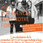 Cérémonie de fin de service civique