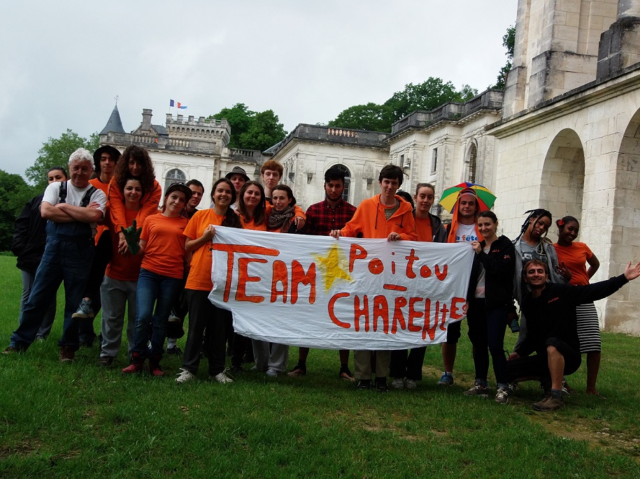 Du orange au Château de la Mercerie!