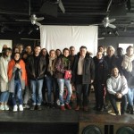 Les volontaires rencontrent Alexandre Jardin