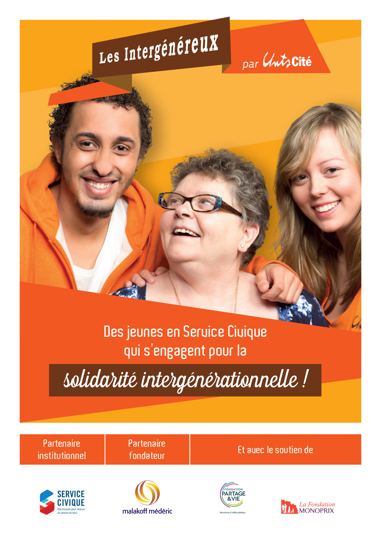 A l’occasion de la Fête des grands-mères, du 1er au 5 mars 2017, dans 42 villes en France, plus de 720 volontaires en Service Civique d’Unis-Cité mobilisés sur la mission Les Intergénéreux fêteront la solidarité intergénérationnelle.