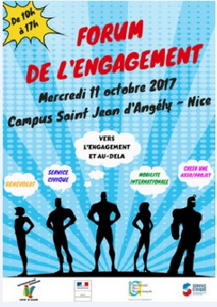 1er forum de l’engagement sur les Alpes Maritimes le 11 octobre!