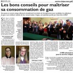 Convention Civigaz signée par la CASC Sarreguemines, GRDF et Unis cité Lorraine