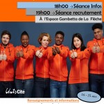 NEW !!! Séance recrutement à Unis-Cité La Flèche !