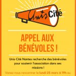 Unis-Cité Nantes recherche des bénévoles !