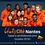 Unis-Cité Nantes recrute 150 volontaires en Service Civique pour octobre 2019