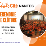 Changement de lieu : cérémonie de clôture d’Unis-Cité Nantes 2019