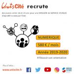 Unis Cité Lille RECRUTE 32 postes dans le NUMERIQUE !