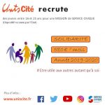 Unis Cité recrute
