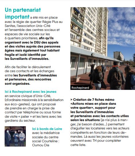 Unis-cité se mobilise auprès des personnes âgées