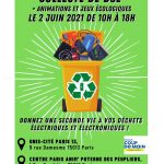 Collecte de Déchets Électriques Et Électroniques – 2 juin – Paris 13e